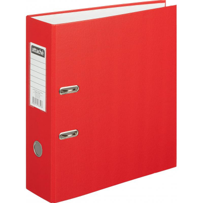 Папка файл A4  90мм Attache Selection Экономи красная