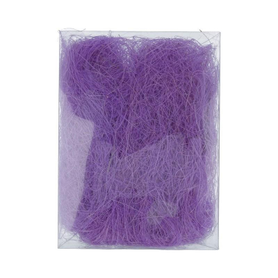 Наполнитель декоративный сизаль Blumentag фиолетовый  20г