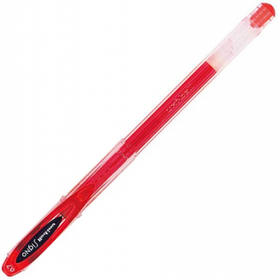 Ручка гелевая Uni-Ball 0.7мм Signo красная