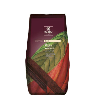 Какао-порошок Cacao Barry коричневый 22-24% алкализованный Plein Arome 1кг