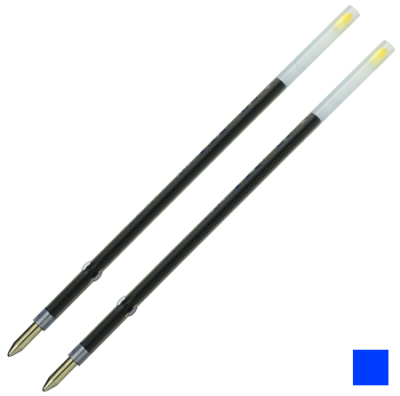 Стержень шариковый Pentel 0.7/ 98мм для BK437 синий 2шт в блистере