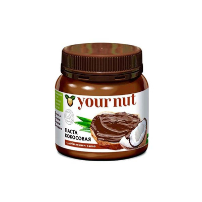 Ореховая паста десертная кокосовая с какао Your nut 250г