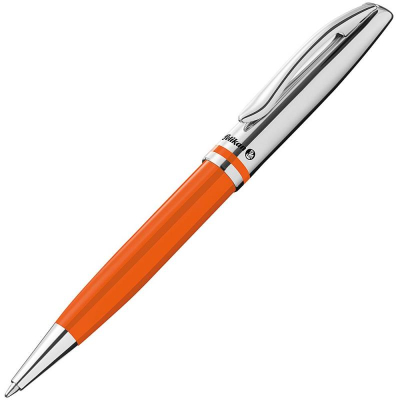 Ручка шариковая автоматическая Pelikan 0.8мм Jazz Classic Orange оранжевый корпус синяя