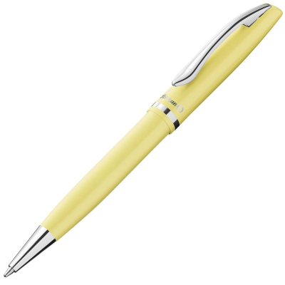Ручка шариковая автоматическая Pelikan 0.8мм Jazz Pastel желтый корпус синяя