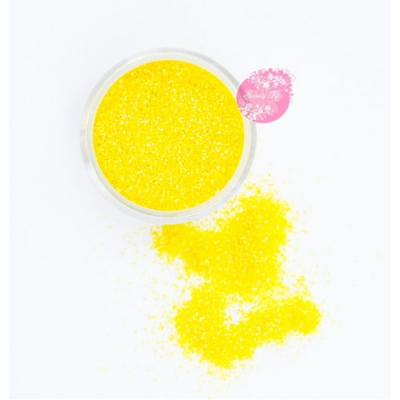 Блестки пищевые Sweety Kit желтый 0.5-1мм 4г