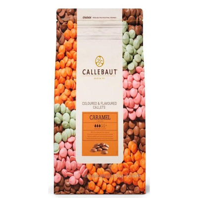 Шоколад молочный с карамелью Callebaut 'Caramel' 0.5кг