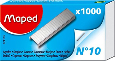 Скобы №10/4  1000шт Maped