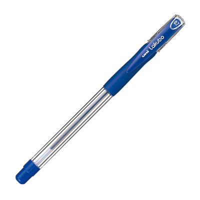 Ручка шариковая Uni-Ball 0.7мм Lakubo с резиновой манжетой синяя