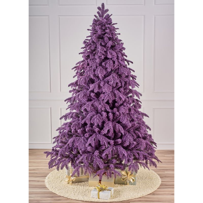 Ель искусственная 1.60м Max Christmas Сиреневая заснеженная