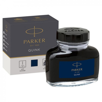 Чернила для перьевой ручки Parker Z13 Quink 57мл сине-черные