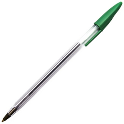 Ручка шариковая Dolce Costo 1.0мм одноразовая зеленая