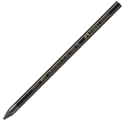 Графит натуральный Faber-Castell Pitt Monochrome d-7мм 9B в форме карандаша