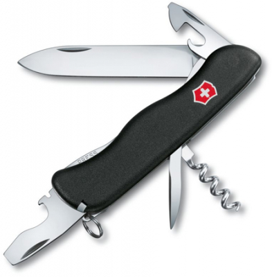 Нож 111мм Pocket Multi-Tool 11 функций Picknicker блокировка лезвия черный
