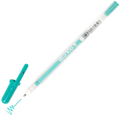 Ручка гелевая Sakura 1.0мм Gelly Roll Moonlight зеленая