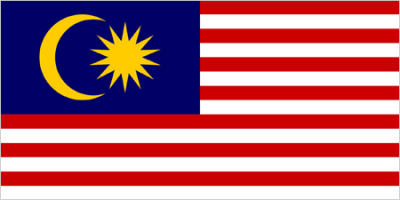 Флажок государства Малайзия 20х10см