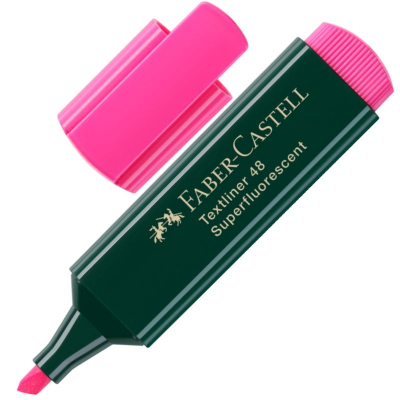 Текст-маркер Faber-Castell Textliner  1-5.0мм розовый