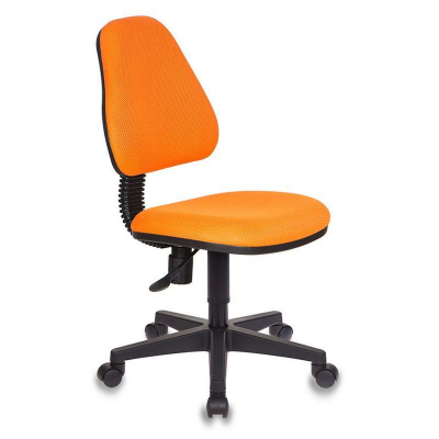 Кресло детское Бюрократ KD-4 ткань оранжевое