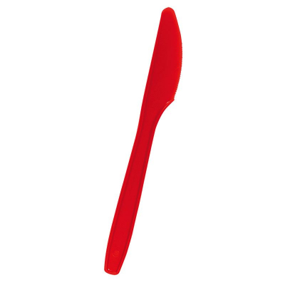 Нож одноразовый 150мм 12шт Sempertex Deluxe красный