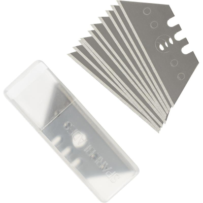 Запасные лезвия 18мм 10шт Attache Selection для ножа ATTS-280464 в пластиковом футляре