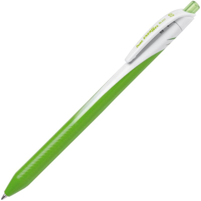 Ручка гелевая автоматическая Pentel 0.7мм EnerGel одноразовая салатовая