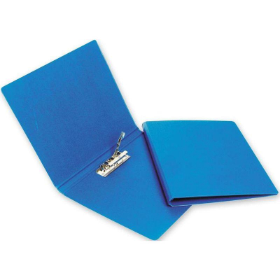 Папка с боковым прижимом 25мм Bantex PVC синяя