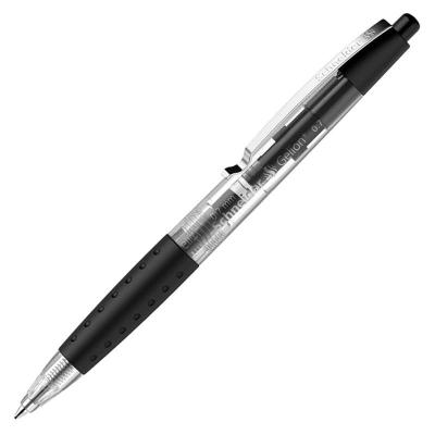 Ручка гелевая автоматическая Schneider 1.0мм 'Gelion+' с резиновой манжетой черная