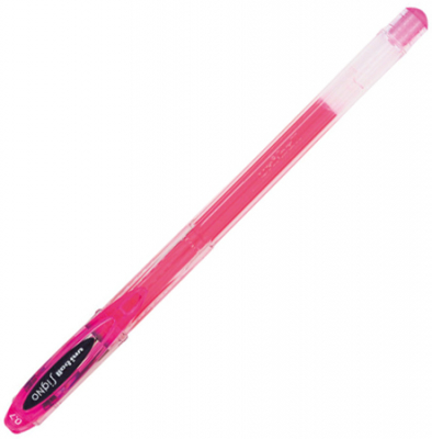 Ручка гелевая Uni-Ball 0.7мм Signo розовая