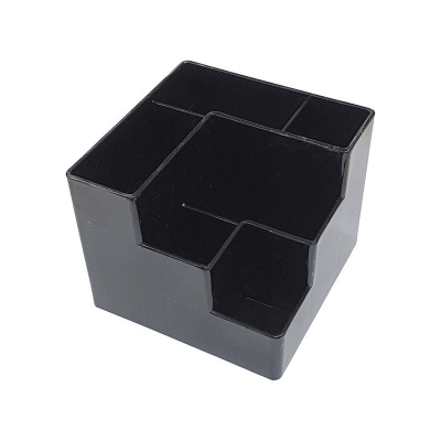Подставка для принадлежностей deVENTE 'Cube'  6 отделений  12х10х12см черная