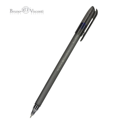 Ручка шариковая Bruno Visconti PointWrite Basic 0.38мм синие чернила 'Ice'